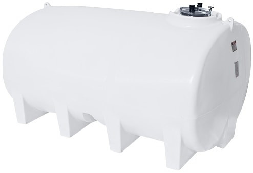 Enduraplas 3200 Gallon White Horizontal Sump Bottom Leg Tank