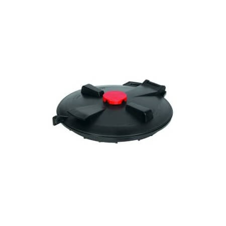Norwesco 16 Inch Hinged Locking Lid