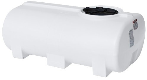 Enduraplas 300 Gallon White Horizontal Sump Bottom Leg Tank