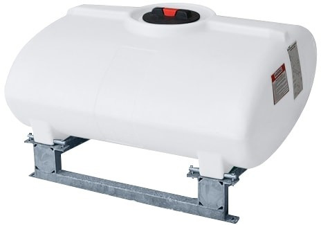 Enduraplas 200 Gallon White Horizontal Sump Bottom Leg Tank w/ Frame