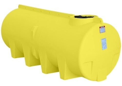 Enduraplas 1010 Gallon Yellow Horizontal Sump Bottom Leg Tank