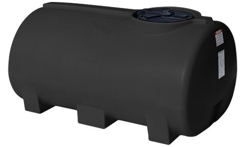 Enduraplas 400 Gallon Black Horizontal Sump Bottom Leg Tank