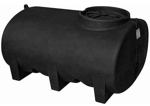 Enduraplas 800 Gallon Black Horizontal Sump Bottom Leg Tank