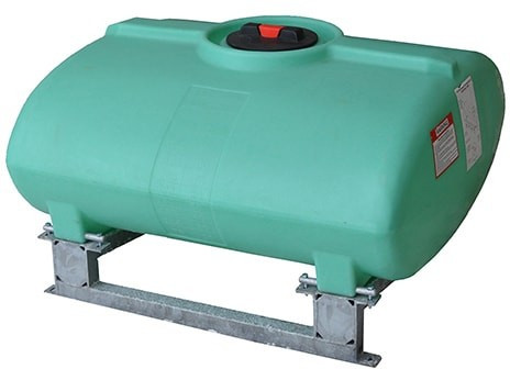 Enduraplas 200 Gallon Green Horizontal Sump Bottom Leg Tank w/ Frame