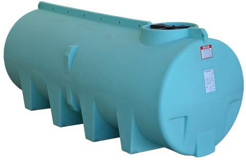 Enduraplas 1010 Gallon Green Horizontal Sump Bottom Leg Tank