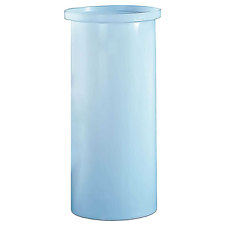 Chem-Tainer 40 Gallon PP Cylindrical Open Top Tank