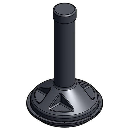 Norwesco 36 Inch Lid Riser Combo
