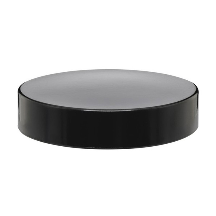 53-400 Black Phenolic Screw Top Caps (Pulp &amp; Vinyl Liner) - CAP-00277