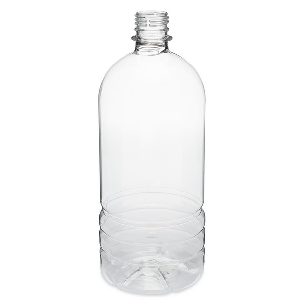34 oz Clear PET Plastic Water Bottles - 4691B28-B