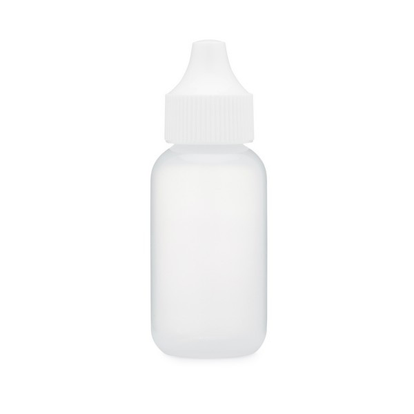 1 oz Natural LDPE Plastic Dropper Bottles - 1201B09NAT