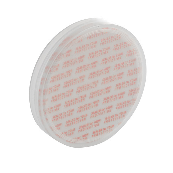 70-400 Natural PP Smooth Sided Cap with Heat Induction Seal (HIS) Liner  - 342941