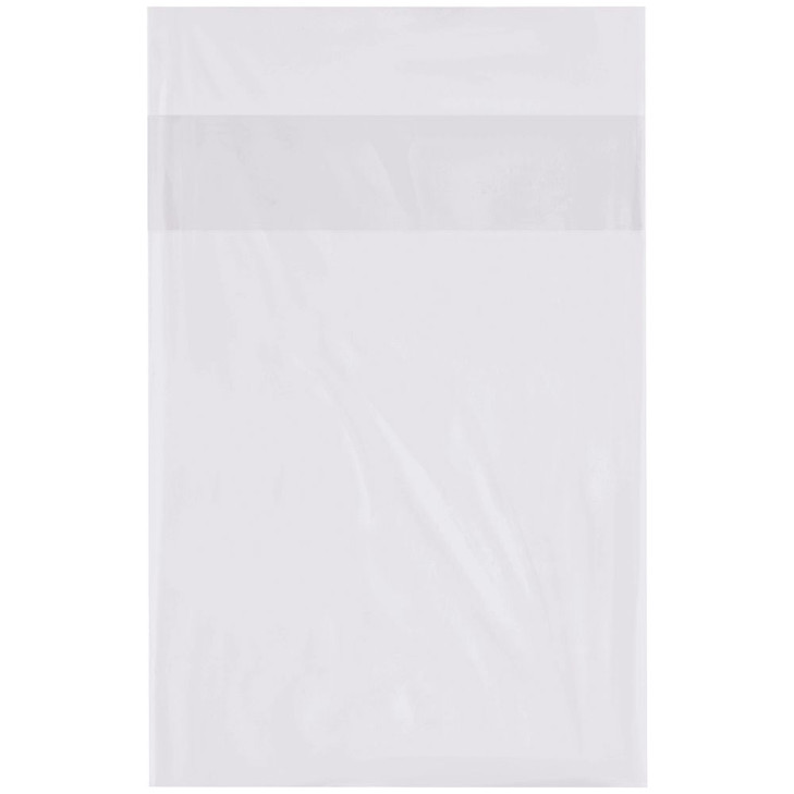 9" x 12" x 1 Mil Flap Lock Poly Bags - Case of 1000 - 326348
