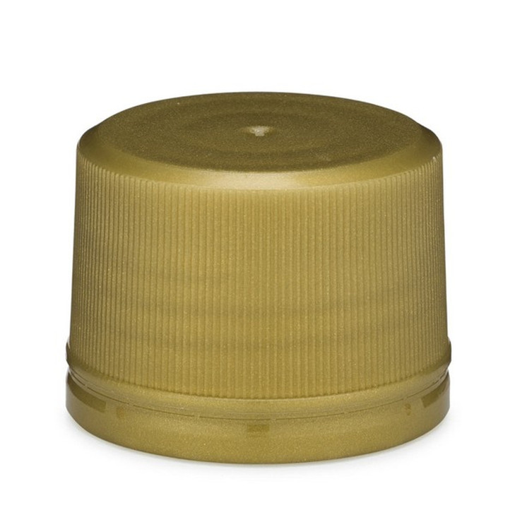 28-KERR Gold PP Plastic Tamper-Evident Screw Top Cap - 309126