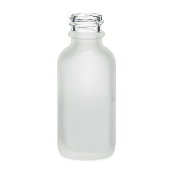 1 oz Frosted Glass Boston Round Bottles *Value Pack* - 4700B03VALFRST