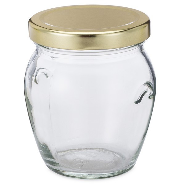 7 oz Clear Glass Honey Pot Jars - 5500B03