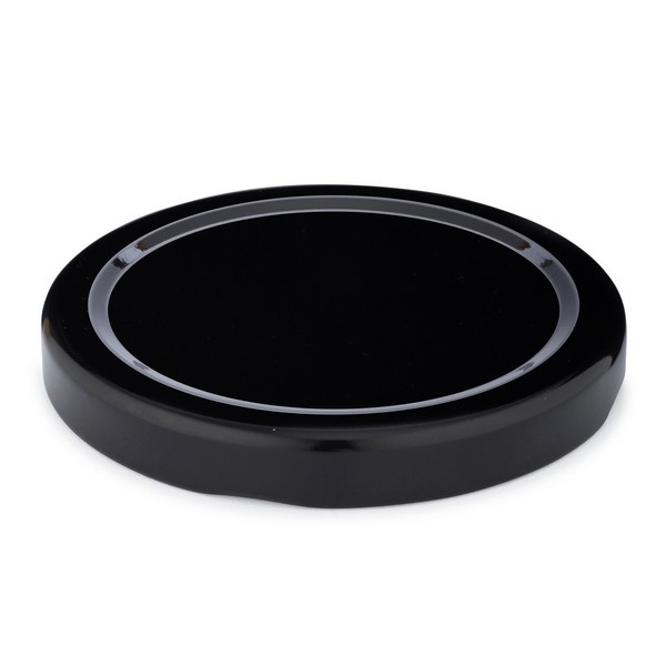 70 mm Black Metal Lug Caps - X70-LUG-B
