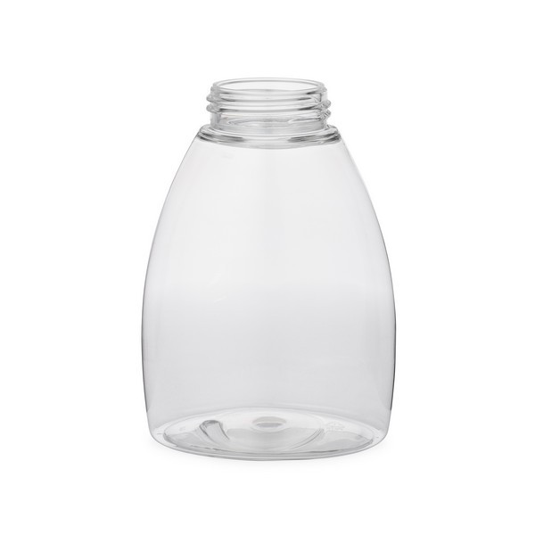 8 oz Clear PET Plastic Foamer Bottles (Cap Not Included) - 3422B03-B