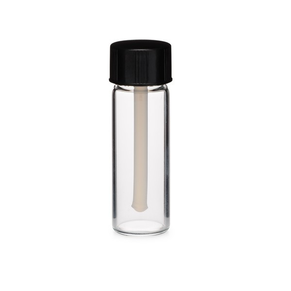 1 Dram (3.7 ml) Clear Glass Vials (Plastic Applicator Rod) - C18R
