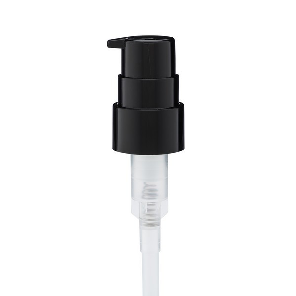 24-410 Black PP Plastic Smooth Modern Lotion Pumps - DP600B