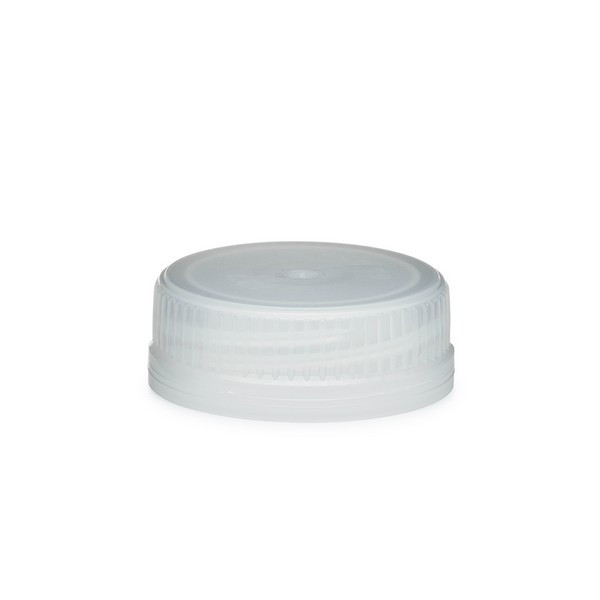 26.7 mm Natural HDPE Tamper-Evident Cap - 4692C01