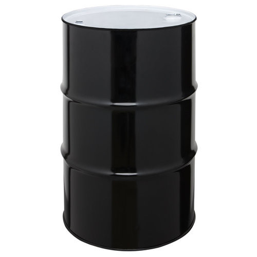 55 gal Black Steel Epoxy Lined UN Rated Closed Head Drums - 1657L