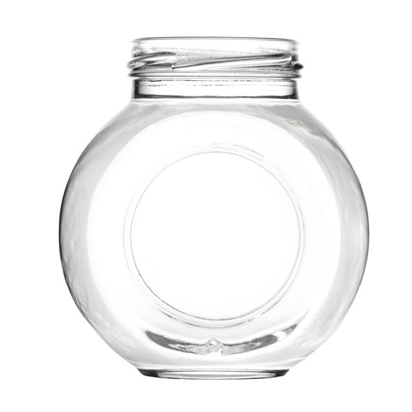10 oz Clear Glass Lemoncello Round Jars (Cap Not Included) - 335800-K