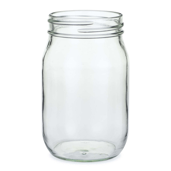 16 oz Clear Glass General Purpose Jars (Cap Not Included) - 4404B10-B