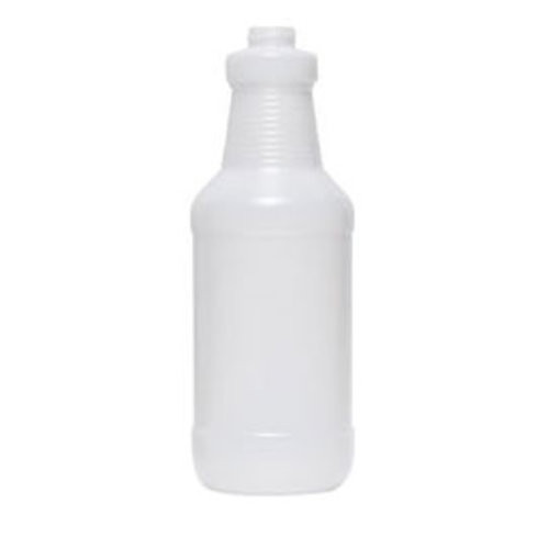 32 oz Natural HDPE Plastic Spray Bottles (Cap Not Included) - 3210B13-B