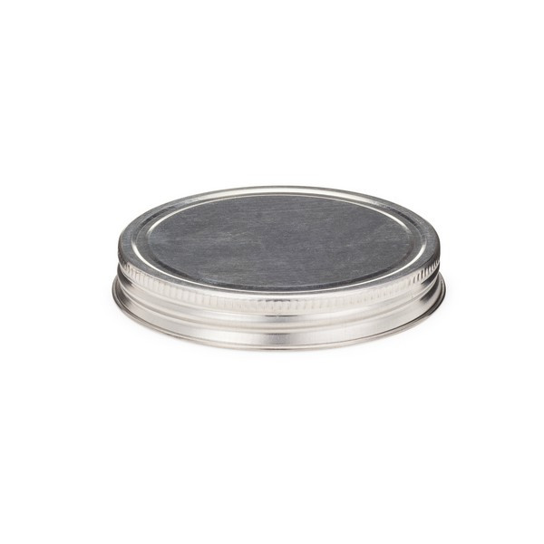 Silver 2 7/8in Delta Screw Cap - X2875