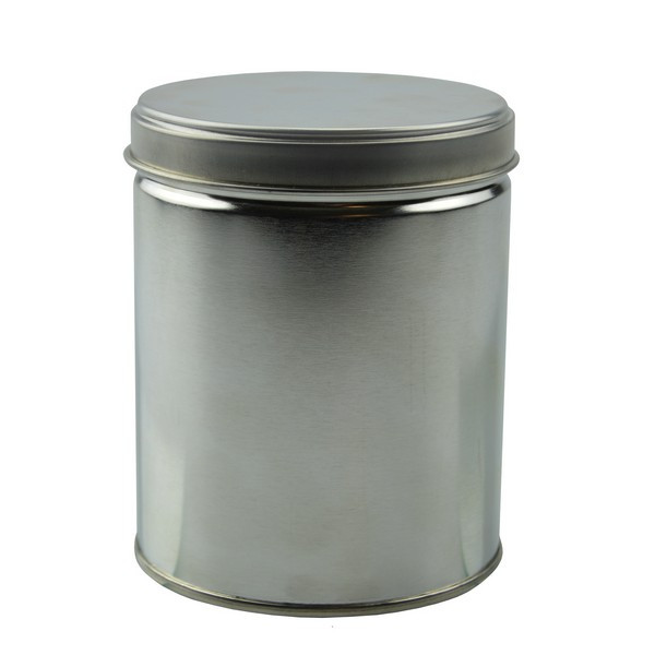 17 oz Silver Utility Slip Cover Tins - 6612T12