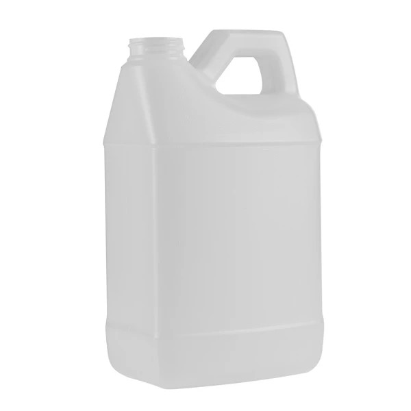 64 oz Natural HDPE Plastic F-Style Containers (Cap Not Included) - 218560