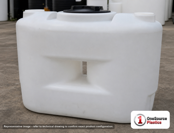 250 Gallon Doorway Water Tank - Natural White (29" x 44"). Manufacturer part number N-41526.