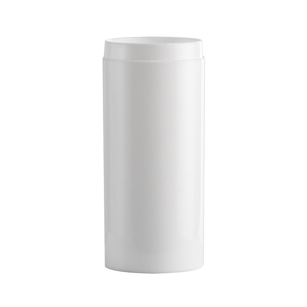 50 ml White PP Round Mezzo Cylinder Bottle - 37.2 mm Neck - 309023