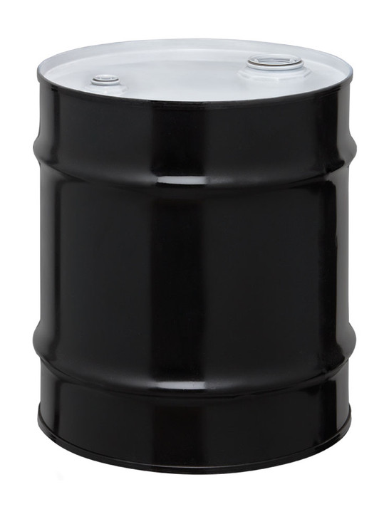 8 gal Black Epoxy Lined Steel Closed Head UN Rated Drums - KA605