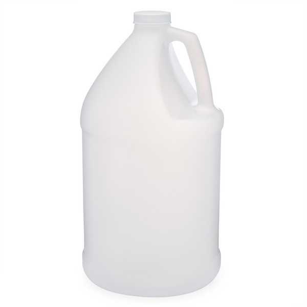 1 gal Natural HDPE Industrial Round Grab-N-Go Jugs - 3003B07NAT