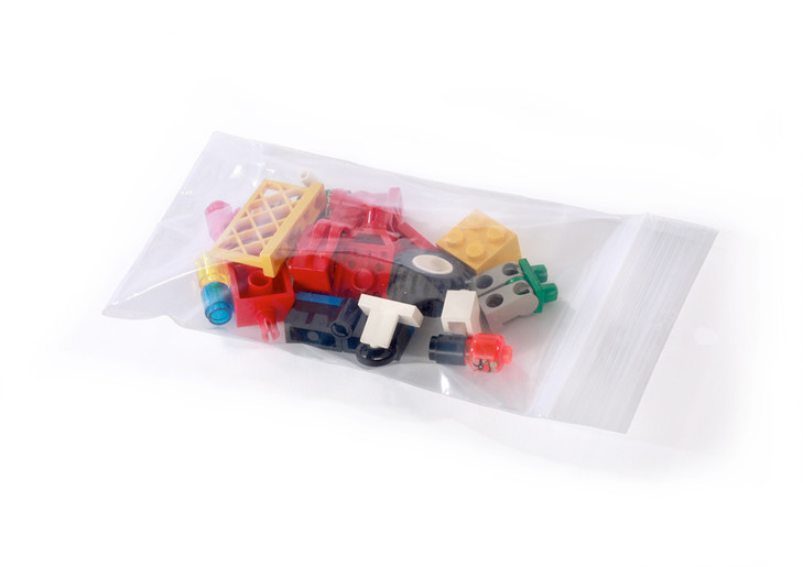 Clear LDPE Plastic Reclosable Poly Bags - 1000Z15