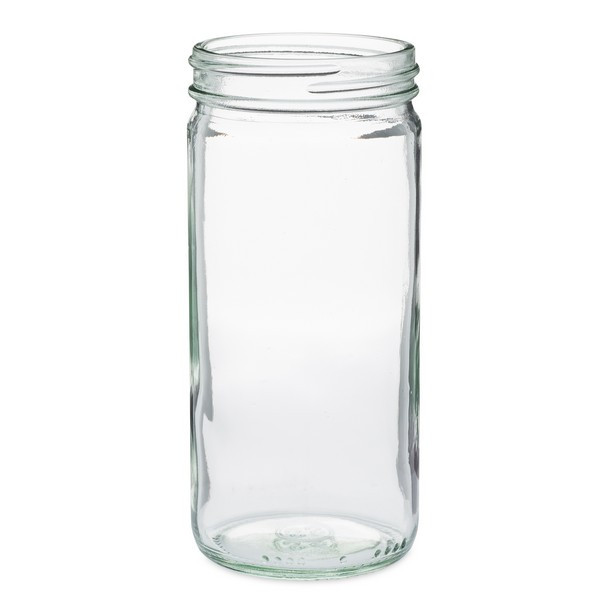 8 oz Clear Glass Paragon Spice Jars (Cap Not Included) - 5023B06-B