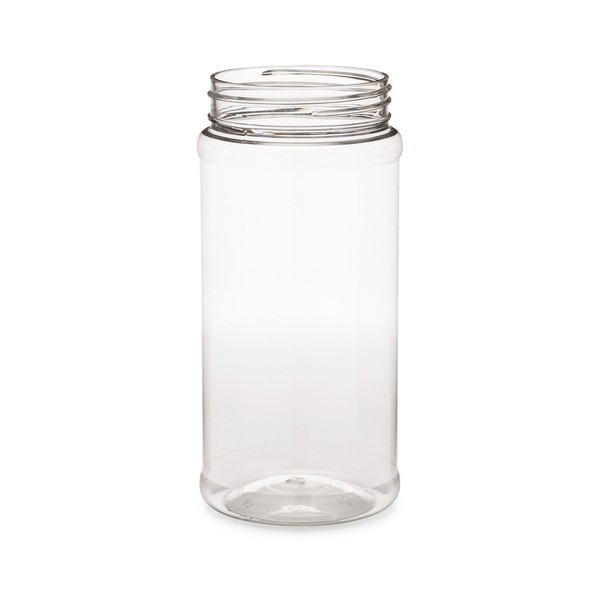 16 oz Clear PET Plastic General Purpose Jars (Caps Sold Separately) - 34317-B