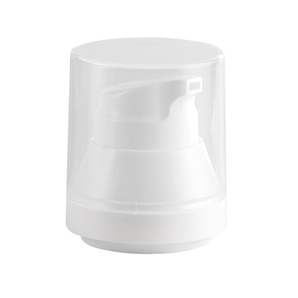 37.2 mm White PP Round Pump Mezzo Cap with Actuator - 309025