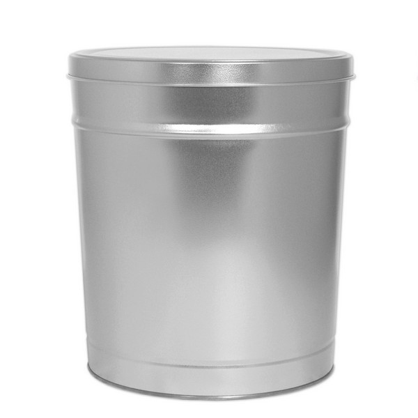 6.5 gal Silver High-Capacity Slip Cover Tins - 9119T24SVR