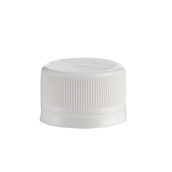 28-KERR White PP Plastic Tamper-Evident Screw Top Cap - 309125