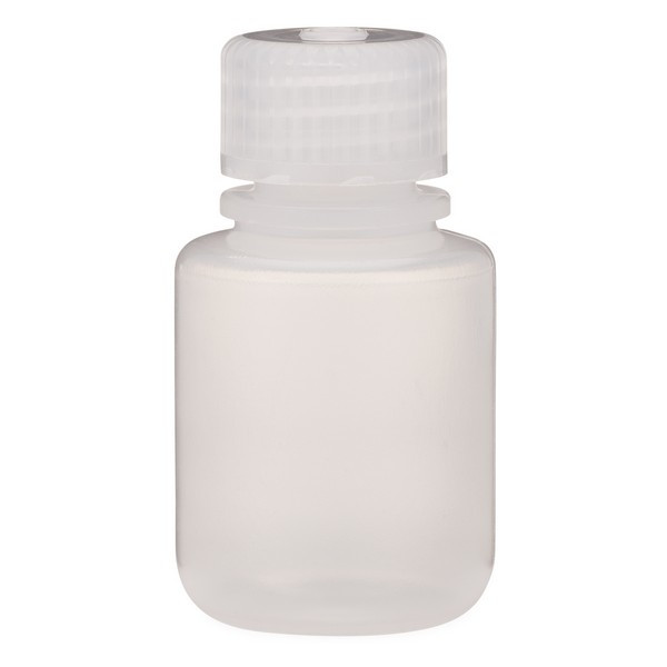 Thermo Scientific Nalgene 1 oz Natural PPCO Plastic Narrow Mouth Leakproof      Bottles - 312087-1