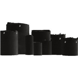 16500 Gallon ASTM Black Heavy Duty Vertical Storage Tank