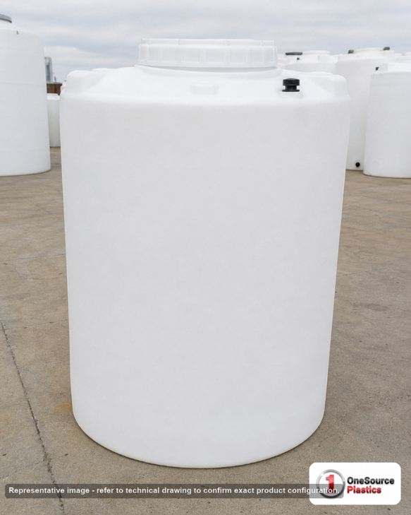 1000 Gallon Heavy Duty Vertical Storage Tank. Manufacturer part number SII-1008600C26.