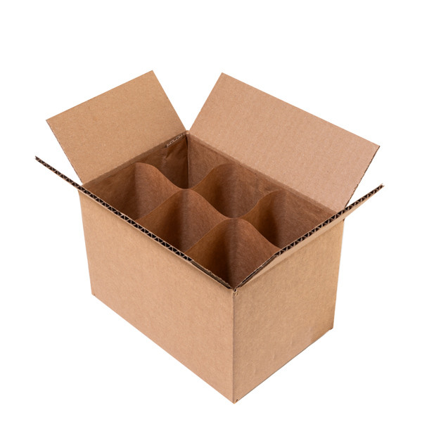 Collapsible Boxes With Pre-Installed Partitions - 6 Pack Short - 327621