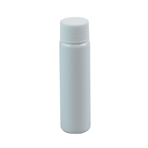 1 oz White PET Plastic Slim Cylinder Bottles (White Screw Top) - 33901W