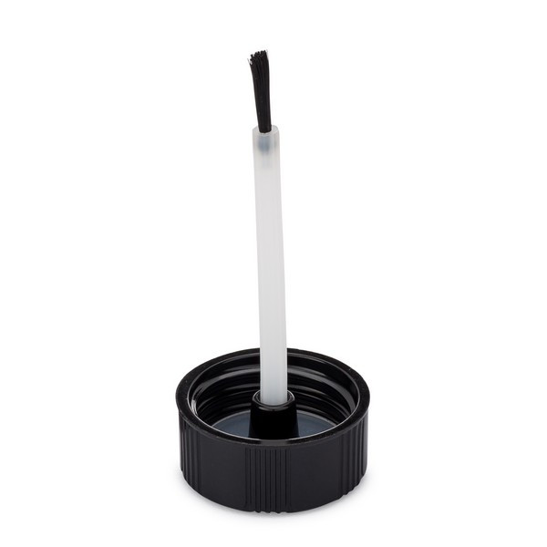 28-400 Black Phenolic 2.9in Brush Caps - 412