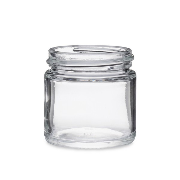 1 oz Clear Glass Straight Sided Squat Jars *Value Pack* - 5001B01VAL