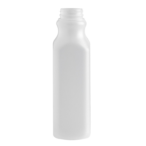 16 oz Natural HDPE Dairy Screw DBJ Bottle - 318270-K
