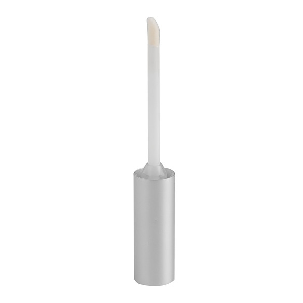 13 mm Matte Silver Lip Gloss Cap with Wiper - DC-LIPGLOS-MS